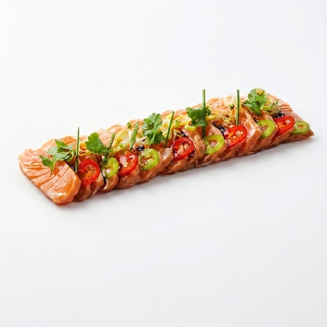 Tataki Salmon *.
