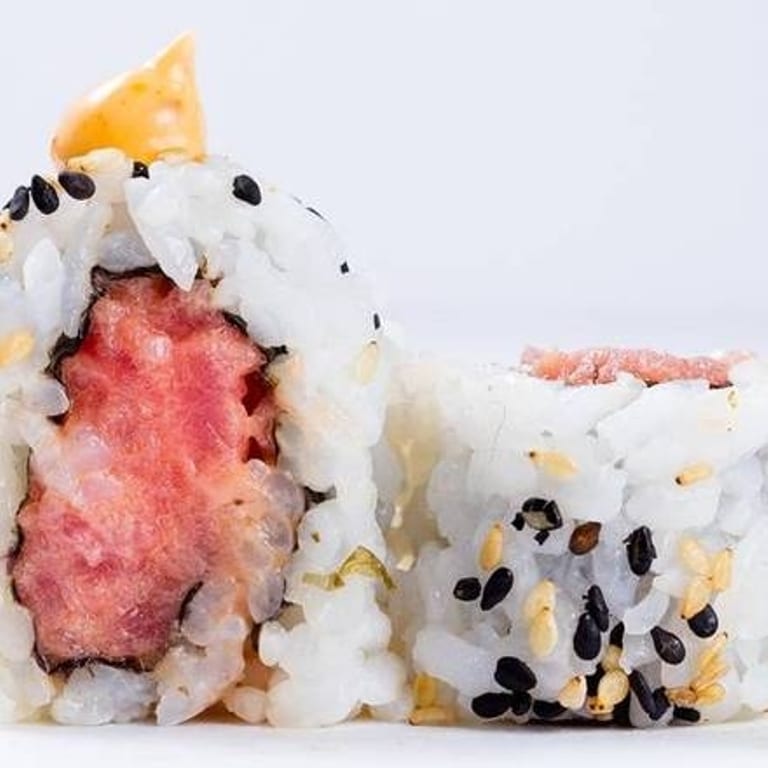 Savor our salmon roll