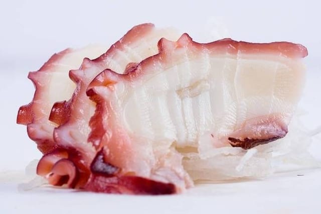 Octopus Sashimi.