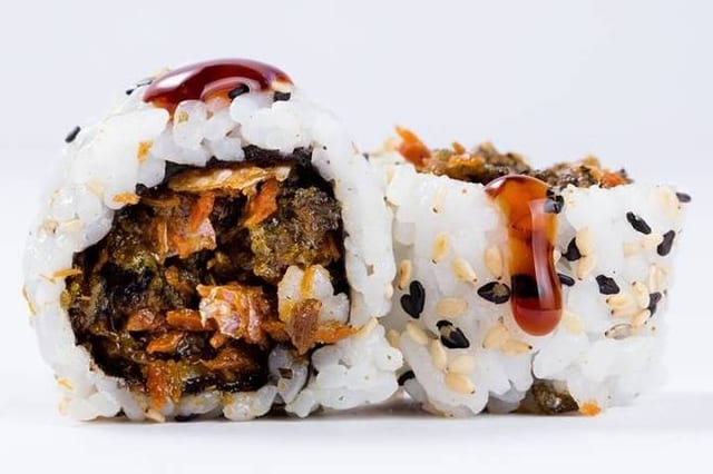 Salmon Skin Roll.