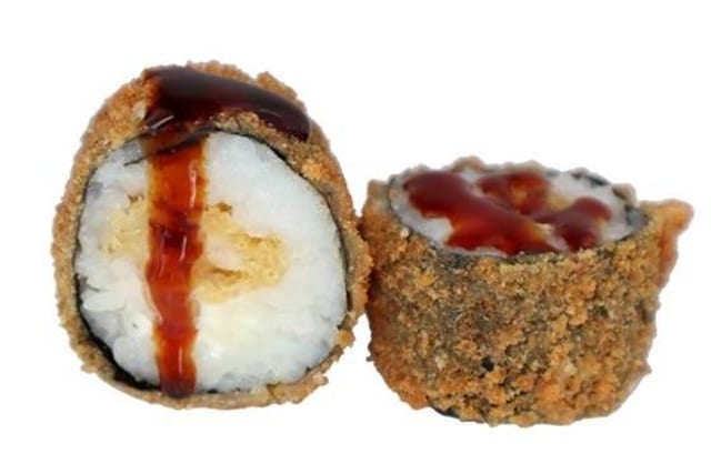 Hot Shrimp Tempura Roll.