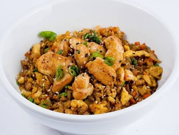 Fried Rice Chicken.