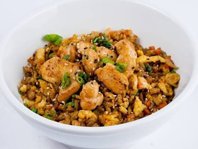 Fried Rice Chicken.