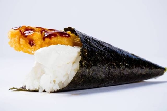 Temaki Shrimp Tempura.