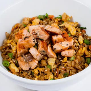 FRIED RICE SALMON